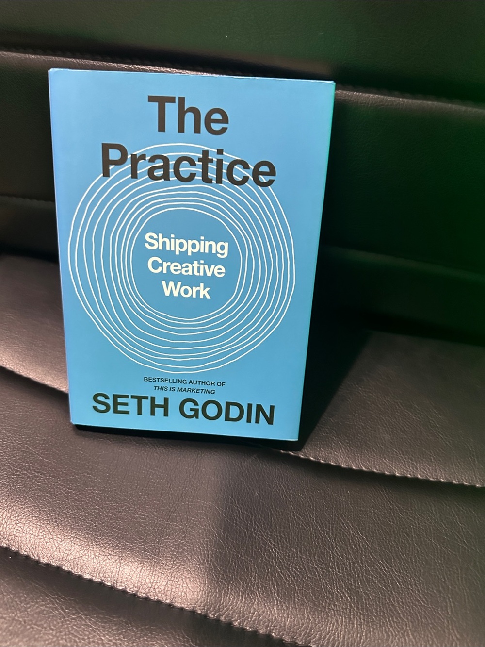 The Practice by Seth Godin - Bright Blue Paperback